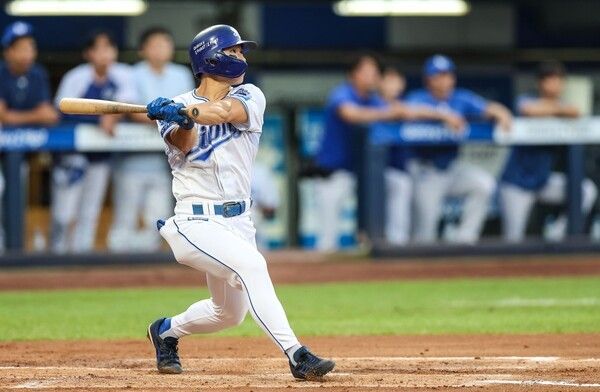 삼성 라이온즈 외야수 김성윤. /사진=삼성 라이온즈