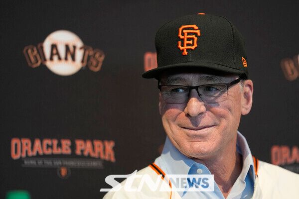 샌프란시스코 자이언츠 밥 멜빈 감독. /사진=뉴시스(AP)