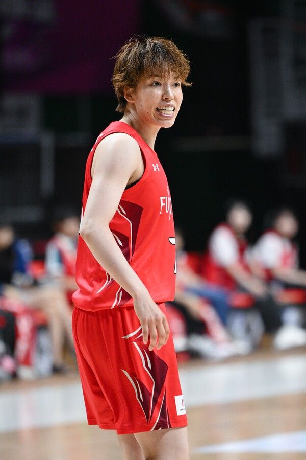 후지쯔 레드웨이브의 가드 하야시 사키. /사진=WKBL