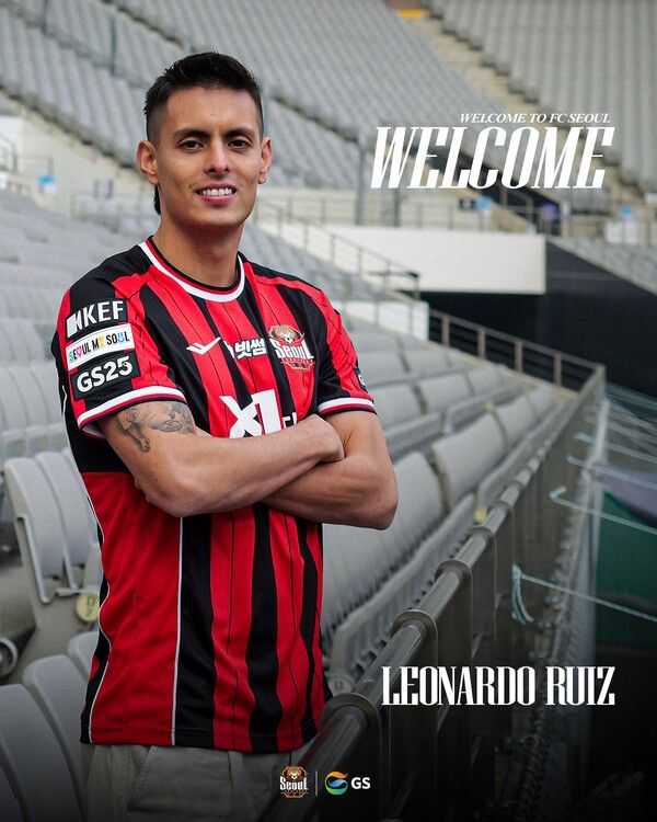 FC서울에 합류한 후이즈. /사진=FC서울