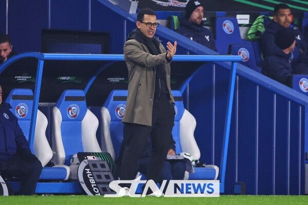 프랑스 리그 앙 스트라스부르 알자스 감독인 리암 로세니어. /사진=뉴시스(AP)