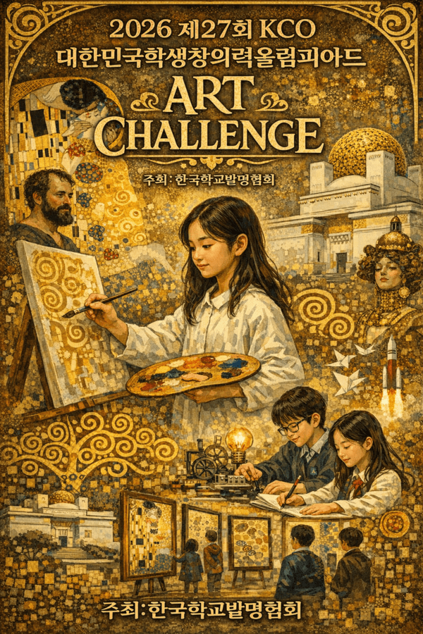 2026 제27회 KCO 대한민국학생창의력올림피아드 홍보 웹 포스터/사진=한국학교발명협회
