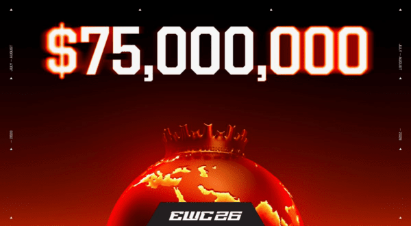 e스포츠 월드컵 재단이 세계 최대 e스포츠 이벤트인 ‘e스포츠 월드컵 2026’의 총상금을 7,500만 달러로 확정하고, 전체 종목 라인업과 대회 일정을 발표했다. /사진=e스포츠월드컵재단