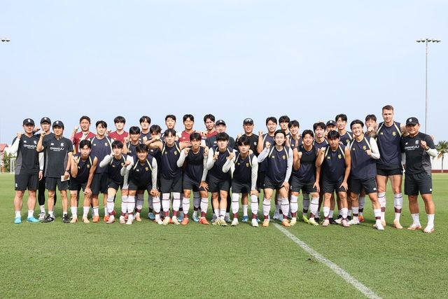 1차 동계 전지훈련을 성공적으로 마무리한 광주FC. /사진=광주FC