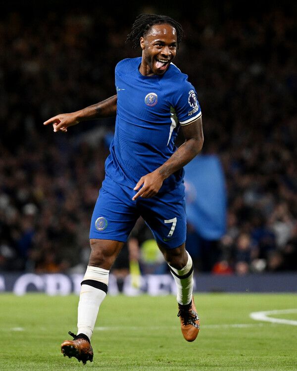 첼시 시절 라힘 스털링. /사진=뉴시스(AP)