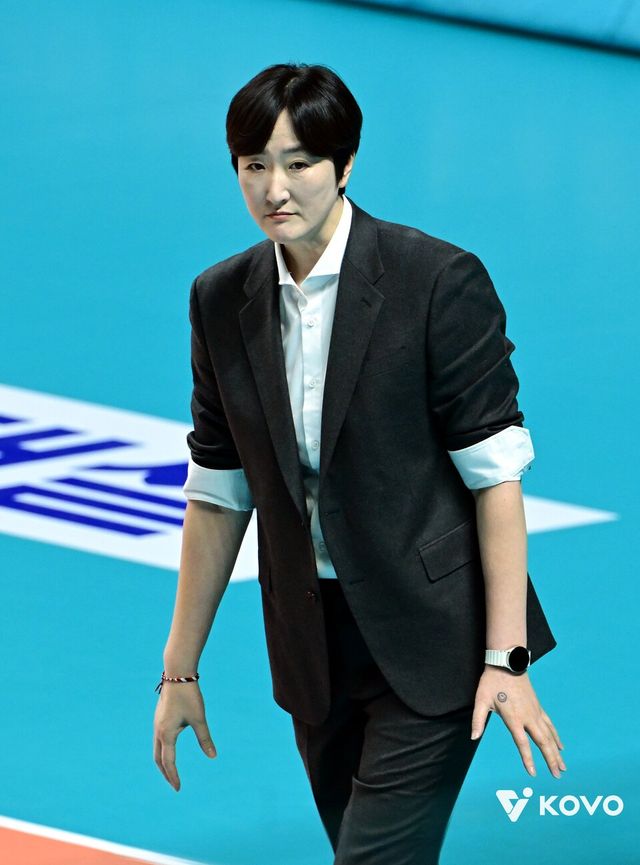 페퍼저축은행 장소연 감독. /사진=KOVO