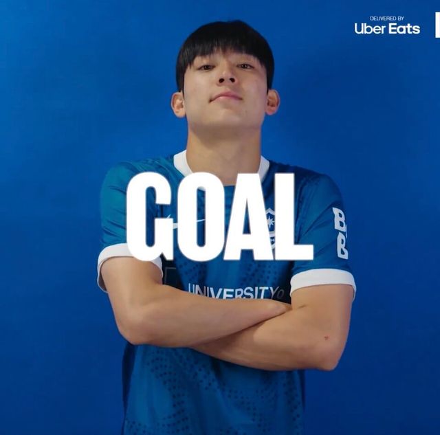 포츠머스 시절 양민혁. /사진=포츠머스FC