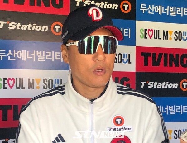 이승엽 전 감독. 사진은 두산 베어스 감독 시절. /사진=STN