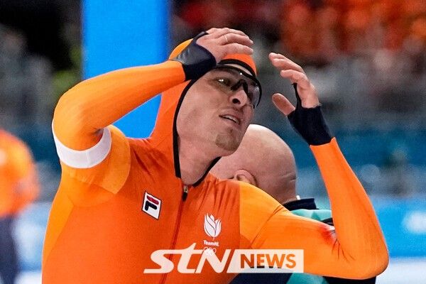 네덜란드 스피드 스케이팅 대표팀 유스 베네마르스. /사진=뉴시스(AP)