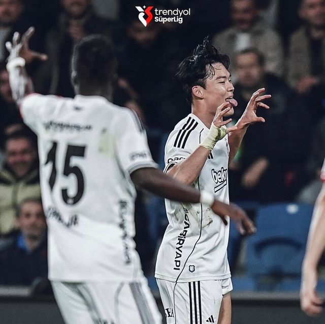 베식타스 오현규. /사진=튀르키예 쉬페르리그