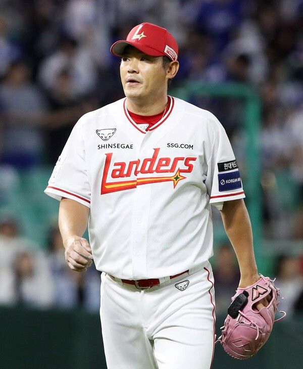 SSG 랜더스 노경은. /사진=SSG 랜더스