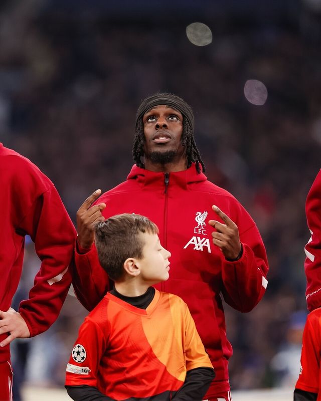 리버풀 수비수 제레미 프림퐁. /사진=리버풀 공식 SNS