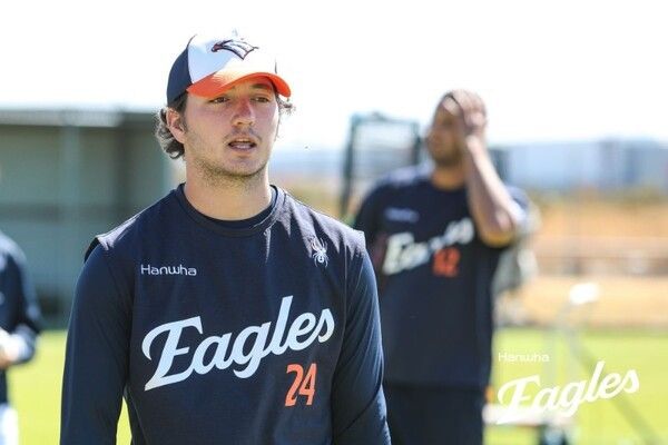 오웬 화이트. /사진=한화 이글스