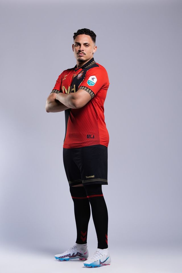 경남FC에 합류한 공격수 마르쿠스. /사진=경남FC