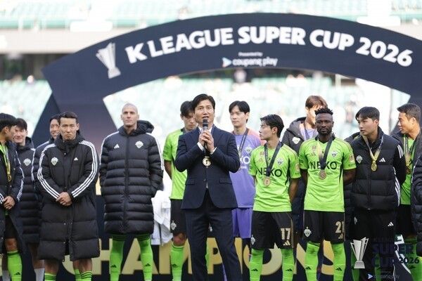 전북현대 정정용 감독. /사진=한국프로축구연맹