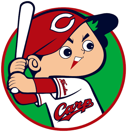 하츠키 류타로가 속했던 히로시마 도요 카프의 엠블럼. /사진=히로시마 도요 카프 홈페이지