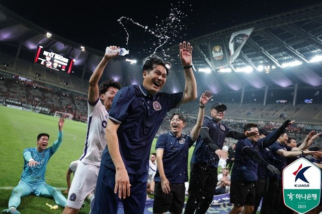 FC안양 유병훈 감독. /사진=한국프로축구연맹
