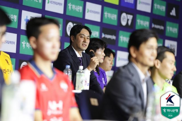 FC안양 유병훈 감독. /사진=한국프로축구연맹