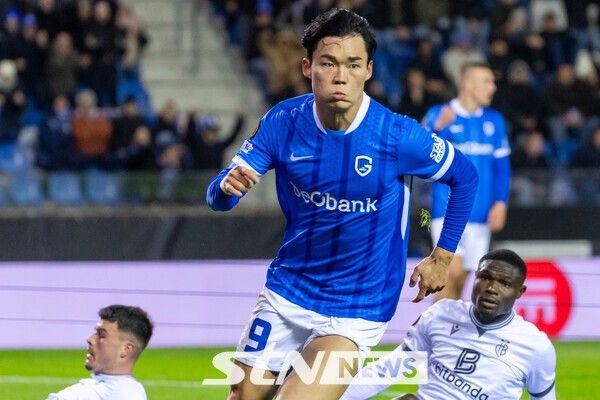 헹크 오현규. /사진=뉴시스(AP)