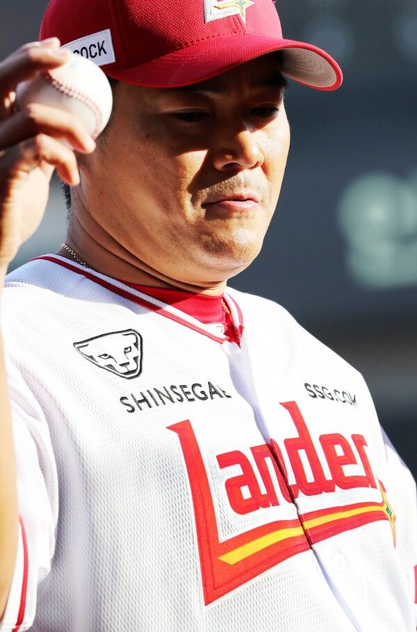 SSG 랜더스 노경은. /사진=SSG 랜더스