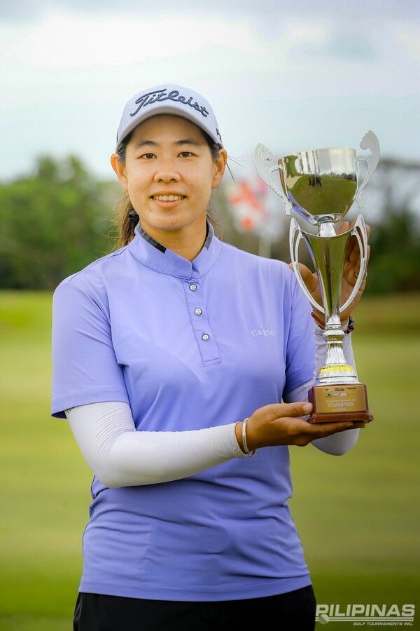 필리핀 리파 시티의 서밋 포인트 골프클럽(파72·6,341야드)에서 열린 윈터투어 마지막 대회 ‘필리핀 레이디스 마스터스 2026’(총상금 20만 달러·한화 약 2억 9천만 원)에서 우승한 대만 황칭. /사진=PGTI