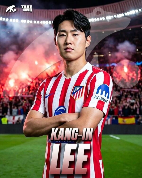 아틀레티코 마드리드와 연결됐던 이강인. /사진=TAKE ONE
