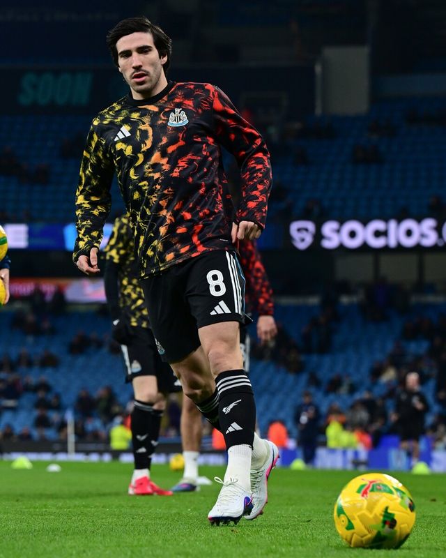 뉴캐슬 유나이티드 미드필더 산드로 토날리. /사진=뉴캐슬 유나이티드 공식 SNS