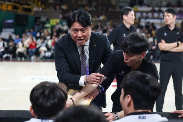 수원 KT 문경은 감독. /사진=KBL