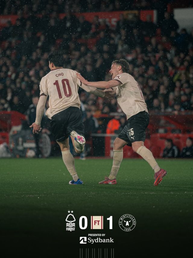 13일 치러진 /사진=미트윌란