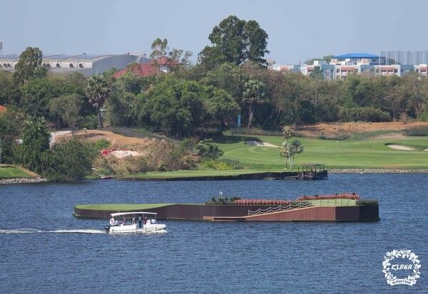 아마타 스프링 컨트리클럽 17번 홀 그린. /사진=KLPGA