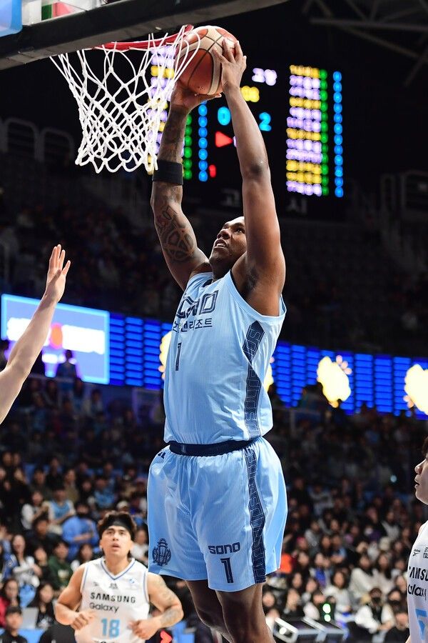 고양 소노 네이던 나이트. /사진=KBL