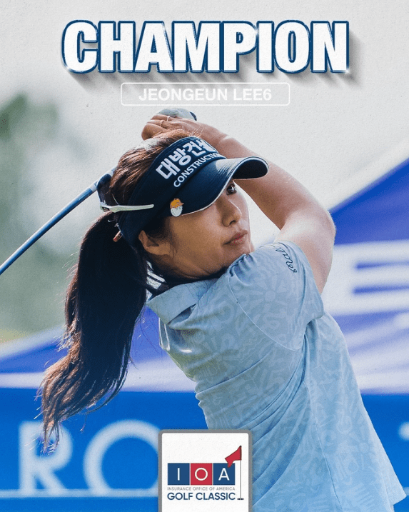 이정은6. /사진=이정은6 선수 개인 채널