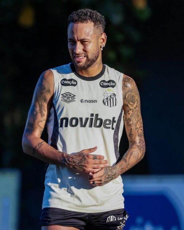 브라질 축구 스타 네이마르 주니오르(산투스). /사진=네이마르 개인 채널