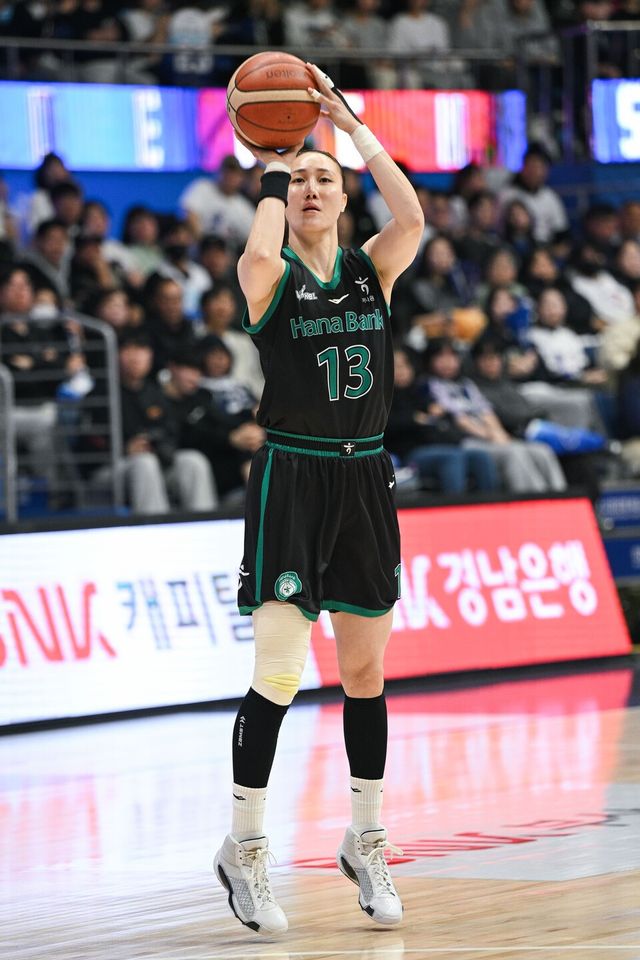 하나은행 김정은. /사진=WKBL