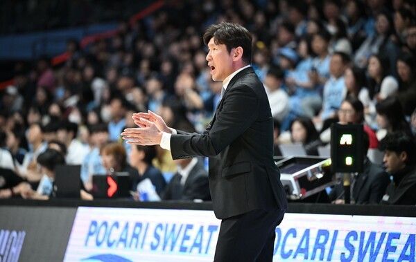 울산 현대모비스 피버스 양동근 감독. /사진=KBL