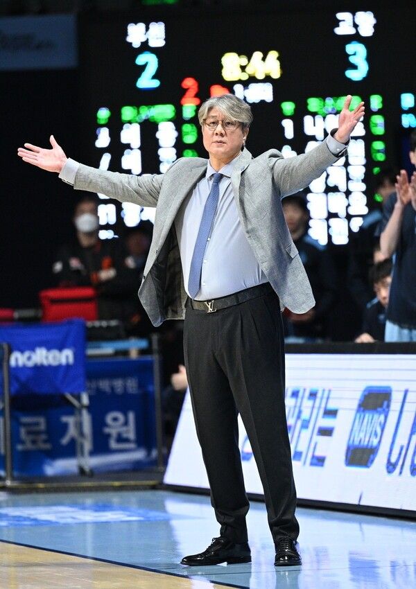 고양 소노 손창환 감독. /사진=KBL
