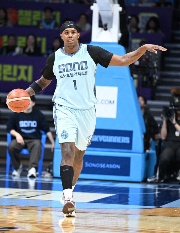 고양 소노 네이던 나이트. /사진=KBL