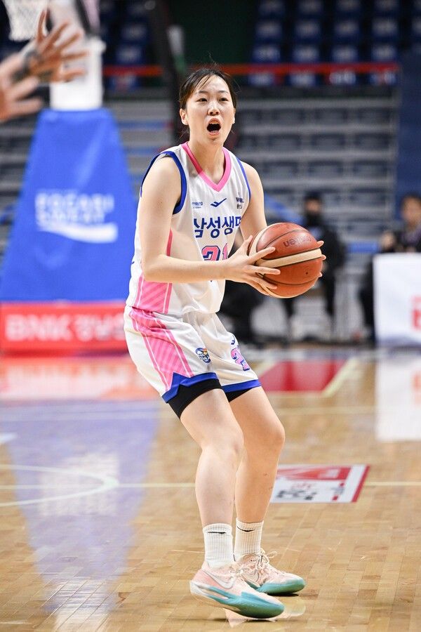 3x3 여자농구 국가대표로 선발된 삼성생명 최예슬. /사진=WKBL