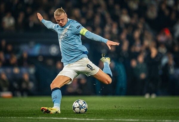 맨체스터 시티 공격수 엘링 홀란. /사진=엘링 홀란 개인 채널