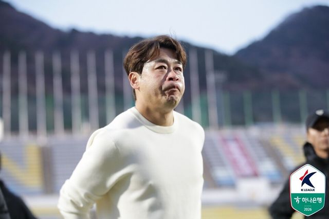 경남FC 배성재 감독. /사진=한국프로축구연맹