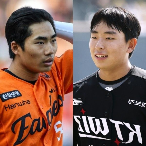(좌측부터) 한화 이글스 오재원, KT위즈 이강민. /사진=한화 이글스, KT 위즈