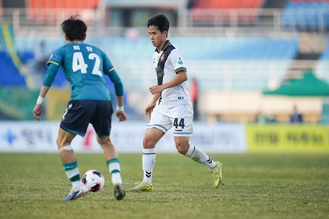 경남FC 김정현. /사진=경남FC