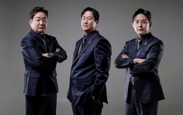 SBS 중계진. (좌측부터) 이순철 위원, 이대호 위원, 캐스터 정우영. /사진= SBS