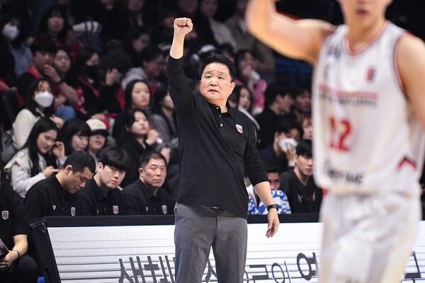 안양 정관장 유도훈 감독. /사진=KBL