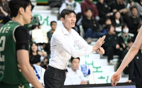 원주 DB 김주성 감독. /사진=KBL