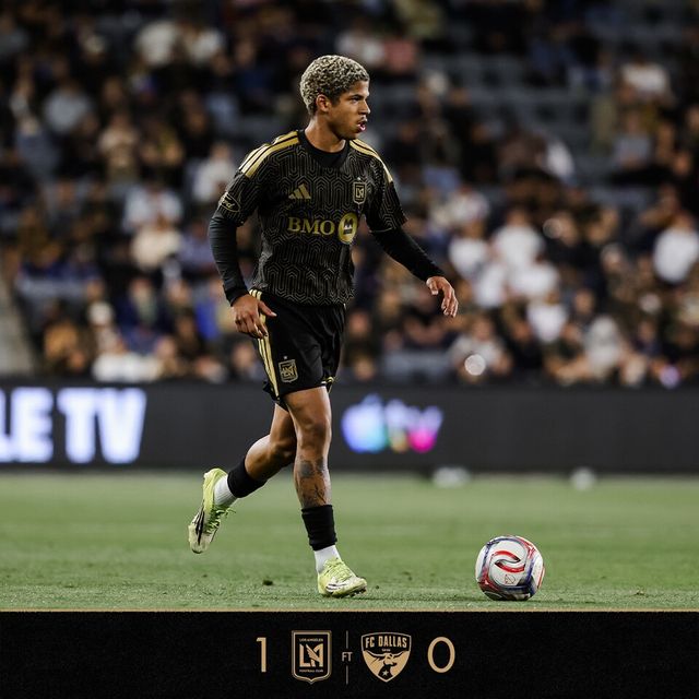 8일 오후 12시 30분(한국시간) 미국 로스엔젤레스에 위치한 BMO스타디움에서 열린 FC댈러스와의 2026 미국 메이저리그 사커(MLS) 정규리그 경기에서 1-0으로 승리한 로스엔젤레스FC(LAFC). /사진=로스엔젤레스FC(LAFC)