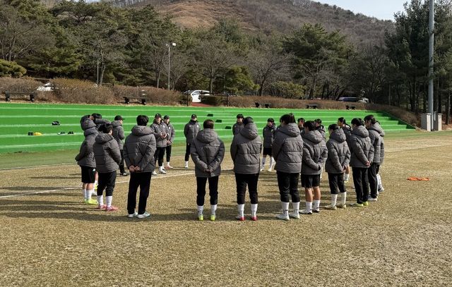덴소컵 대비 훈련 사진. /사진=한국여자축구연맹