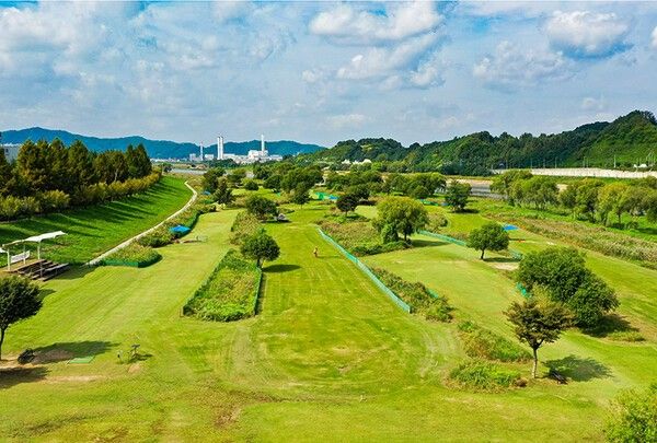 시민 생활체육으로 인기가 높아지고 있는 파크골프장 전경.대전갑천파크골프장 1구장 전경/사진=대전시