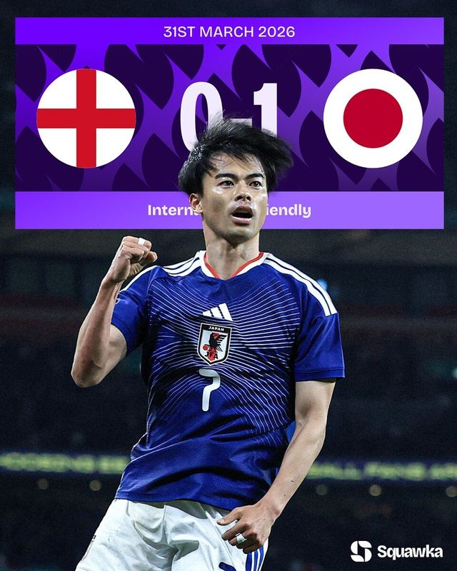 1일 오전 3시 45분(한국시간) 영국 런던에 위치한 웸블리 스타디움에서 열린 3월 A매치 잉글랜드와의 경기에서 1-0으로 승리한 일본.&nbsp;/사진=스쿼카