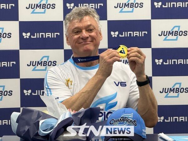 대한항공 헤난 달 조토 감독. /사진(인천)=강의택 기자